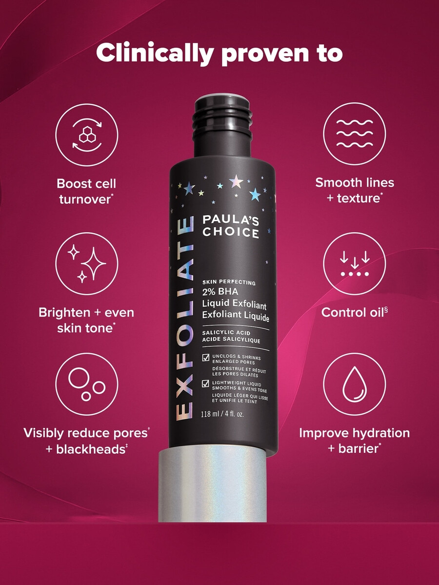 holiday edition 2 bha eksfolierende toner