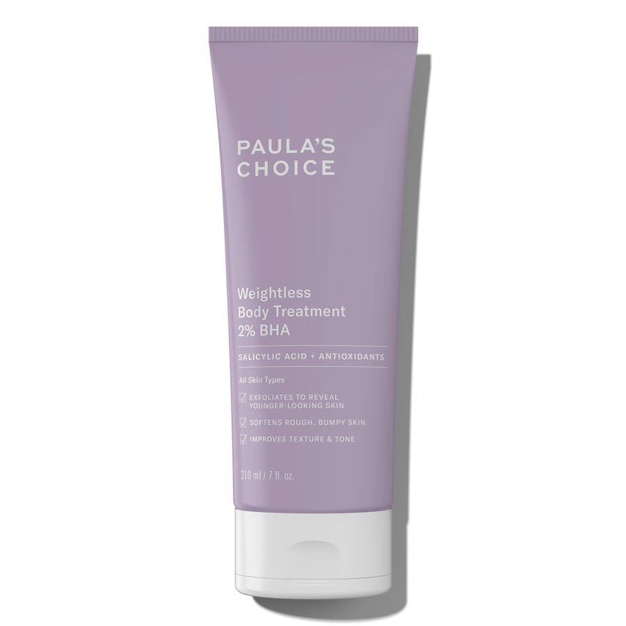 vægtløs bodylotion med 2 bha