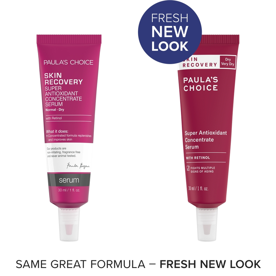 hudrevelse antioxidant 001 retinol serum til tør hud