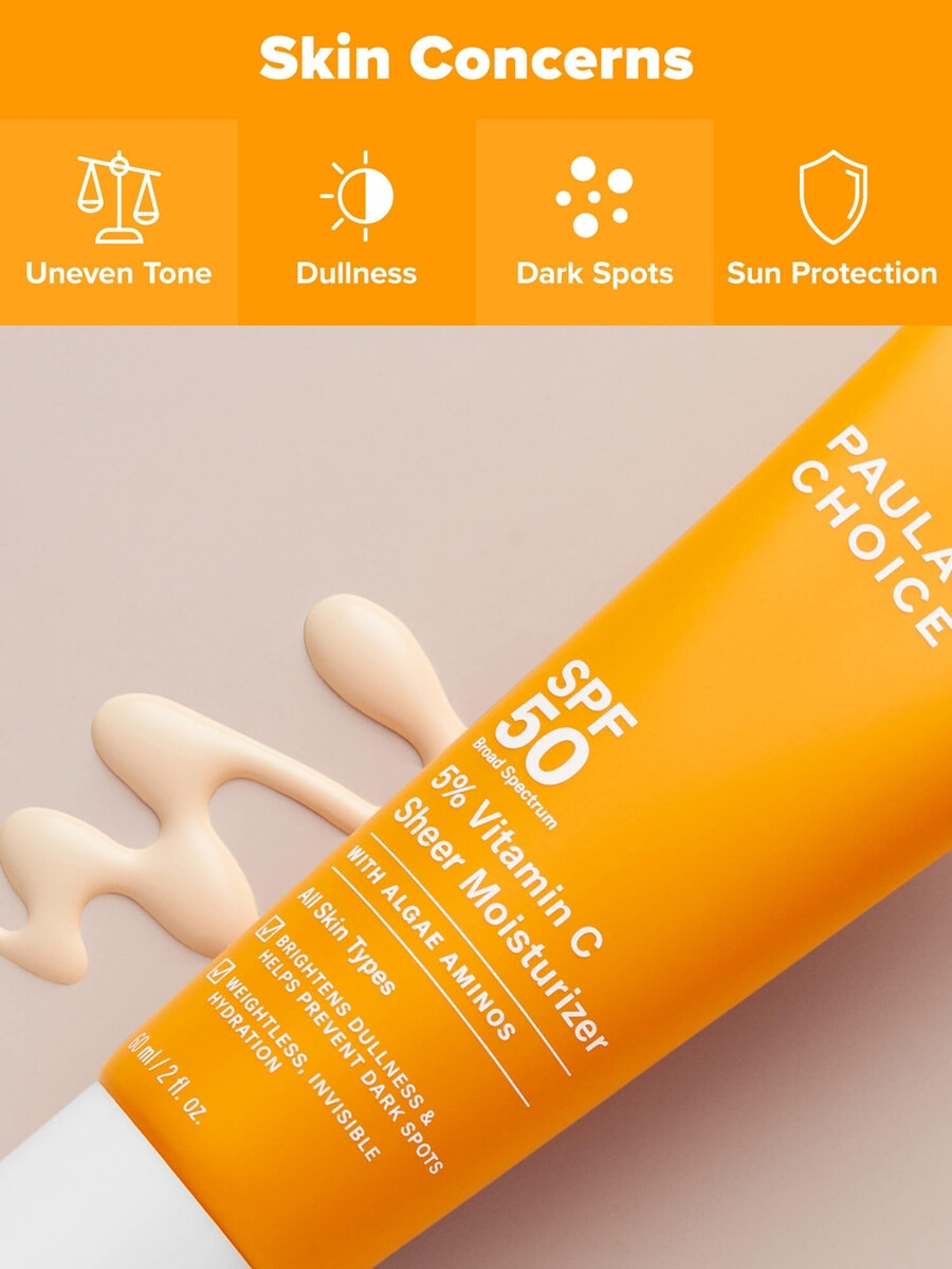 5 c-vitamin transparent fugtighedscreme spf 50