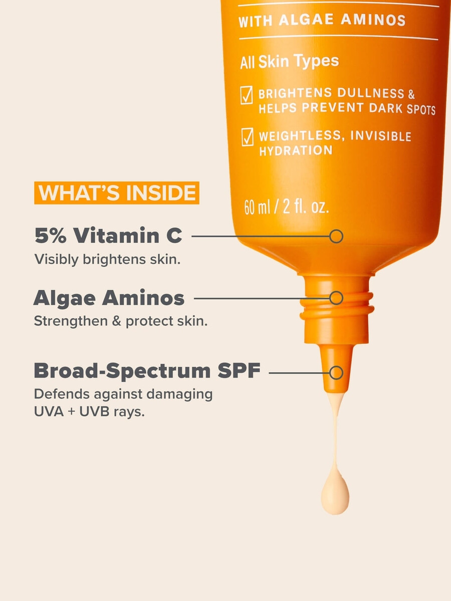 5 c-vitamin transparent fugtighedscreme spf 50