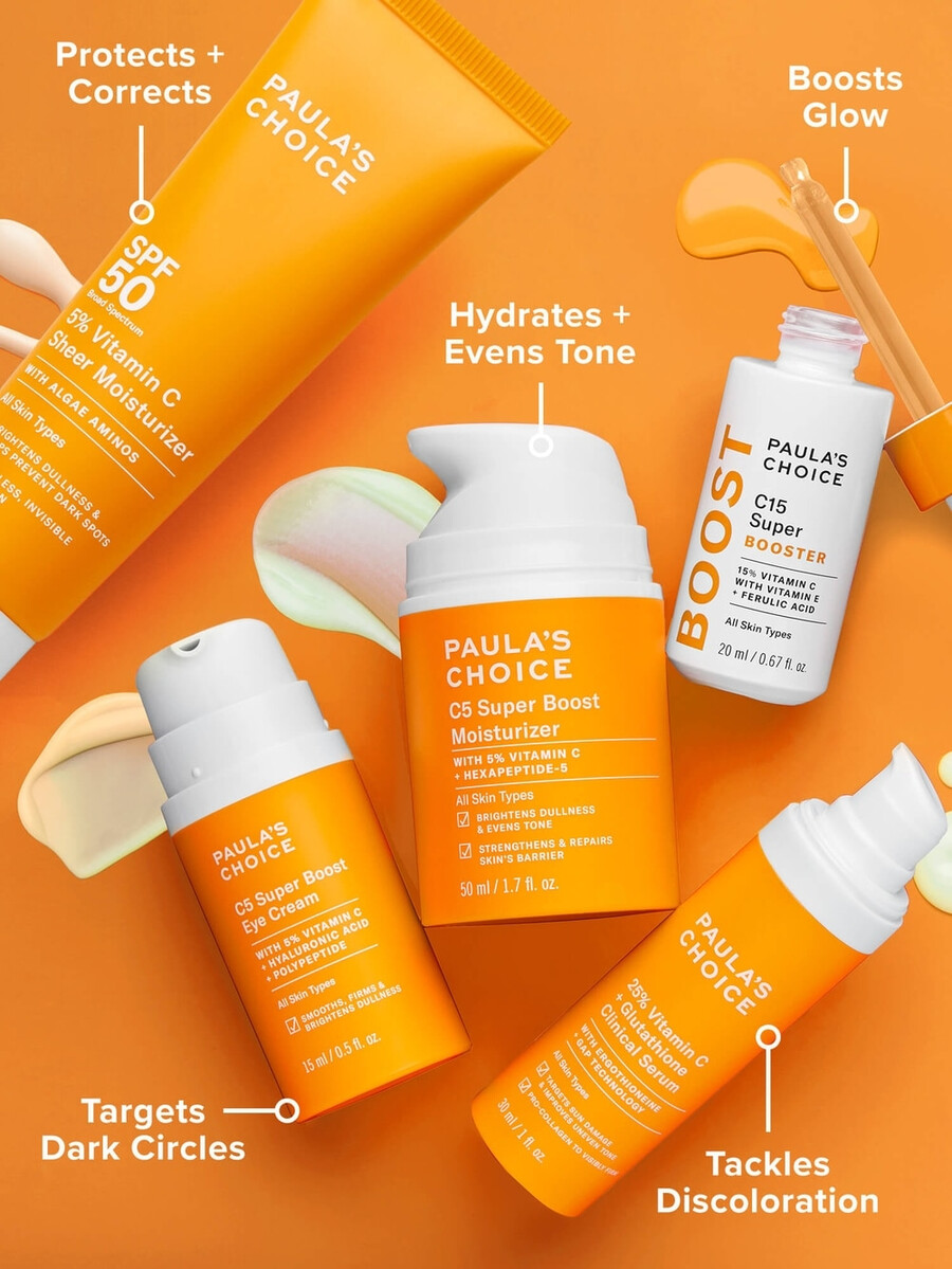 5 c-vitamin transparent fugtighedscreme spf 50