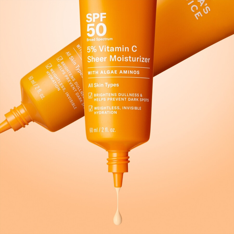 5 c-vitamin transparent fugtighedscreme spf 50